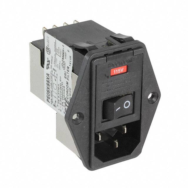 3-6609929-2 TE Connectivity Corcom Filters  Stromeingangsmodule (PEM)